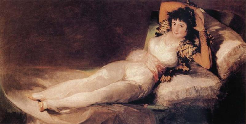 Francisco Jose de Goya The Clothed Maja Germany oil painting art